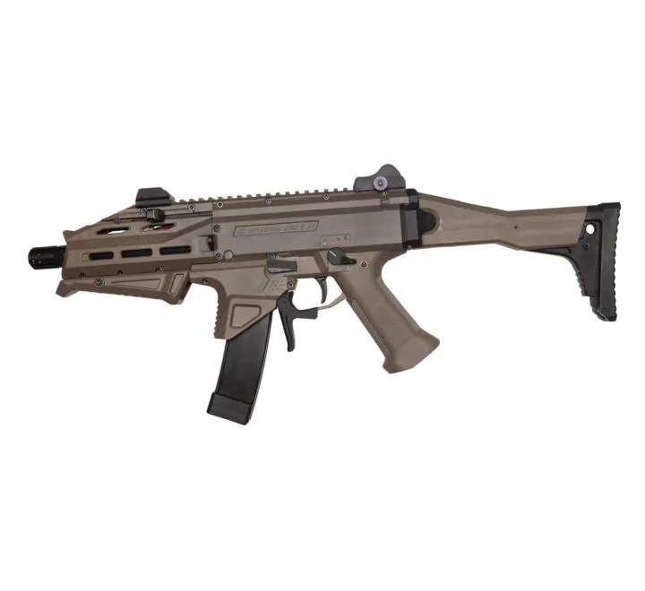 ASG CZ Scorpion EVO 3 A1 ATEK Airsoft Rifle - FDE / Tan | Airsoft