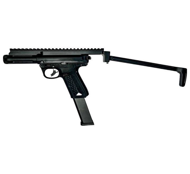 Covert Full CNC Top Rail Folding PDW Kit for Action Army Airsoft AAP-01 ...