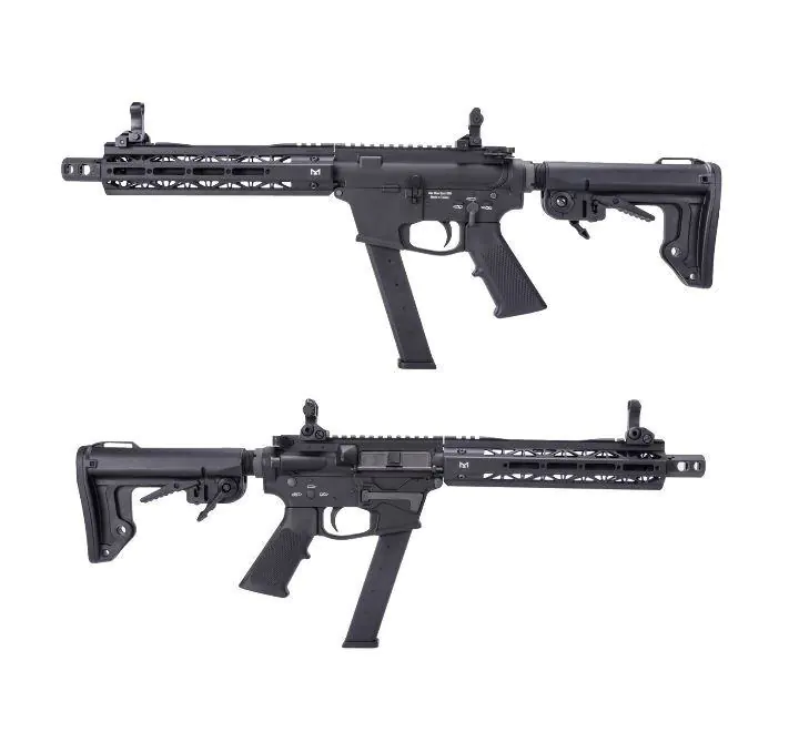 King Arms TWS 9mm Carbine GBB - Black | Airsoft World UK