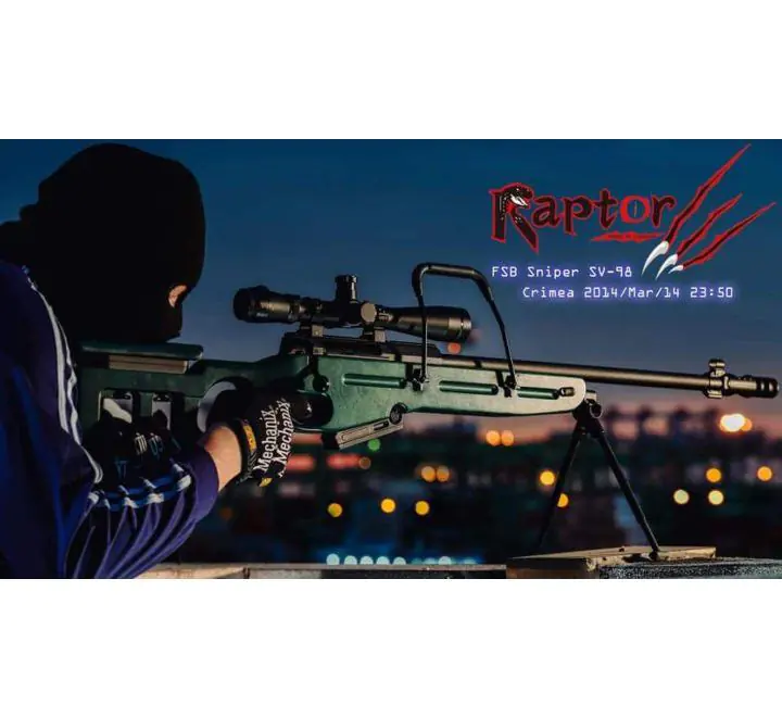 Raptor SV-98 Deluxe Edition Airsoft Sniper Rifle | Airsoft World UK