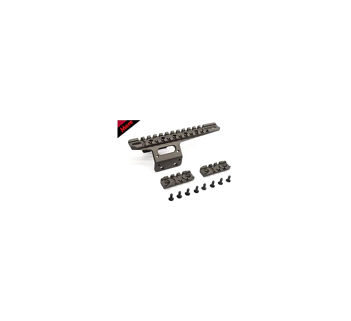 Action Army 20mm Front Rail Set for AAC T10 Rifle -FDE | Airsoft